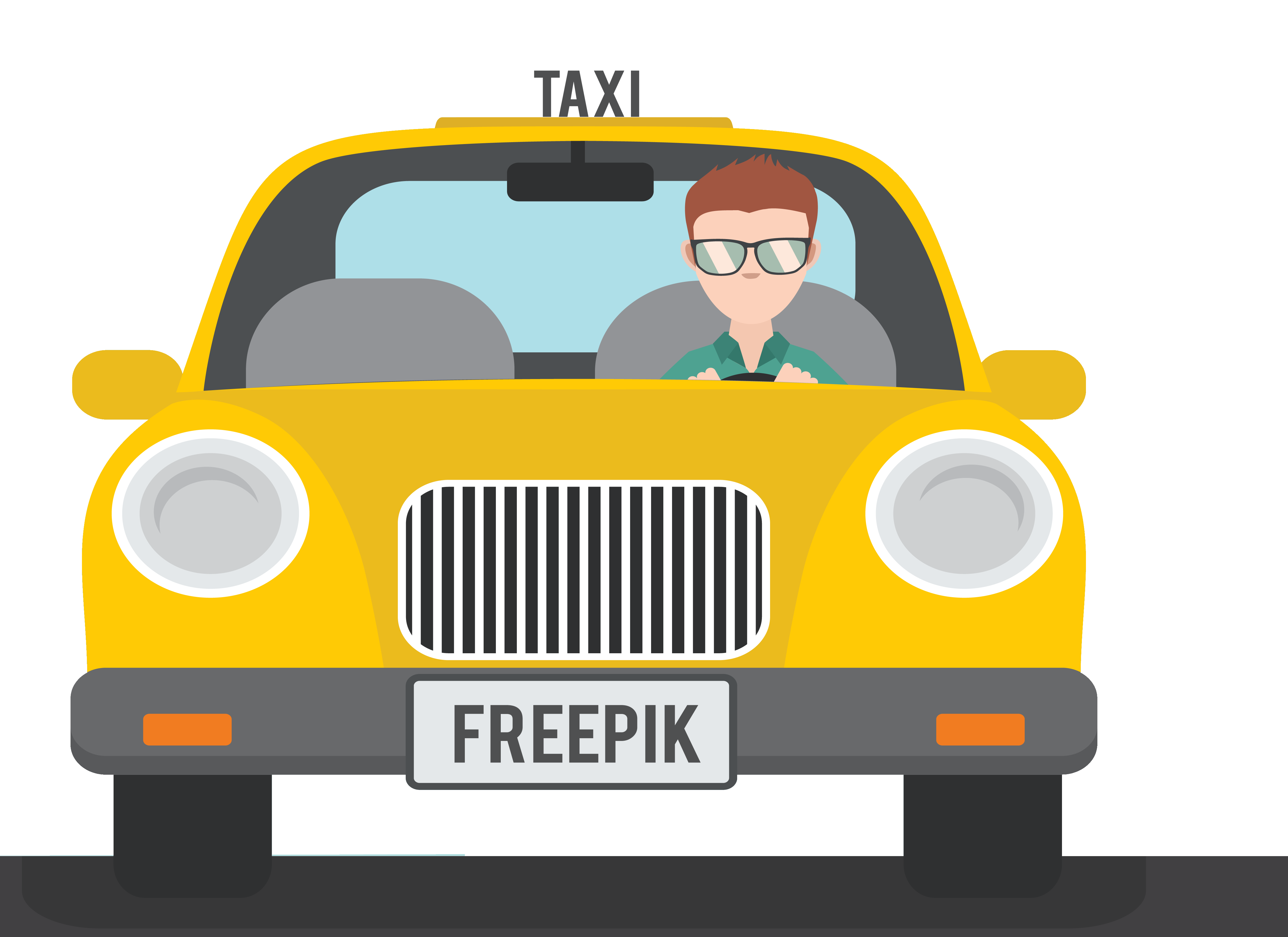 taxi卡通图片-千图网